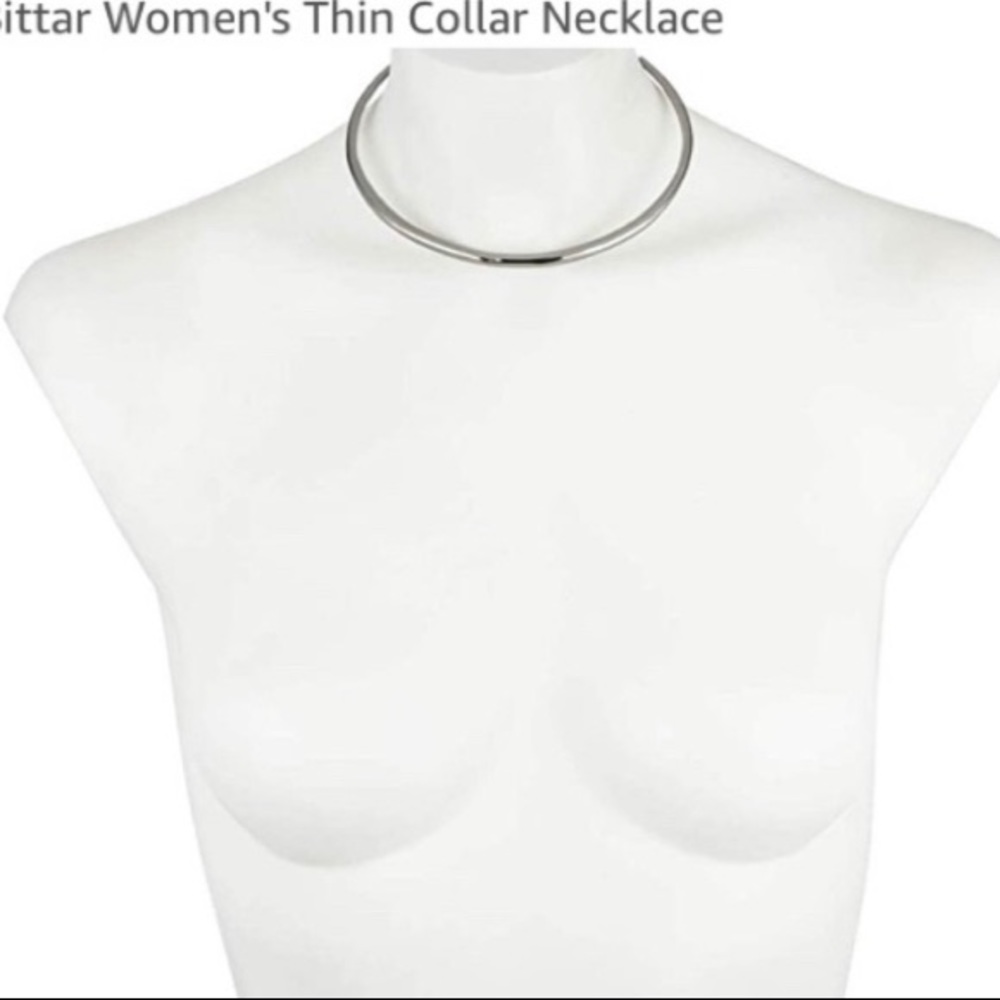 PERFECT CONDITION Alexis Bittar Gunmetal Collar